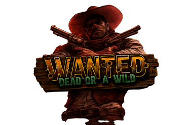 Wanted Dead Or A Wild Vakarų tematikos sloto žaidimas su laukiniais simboliais